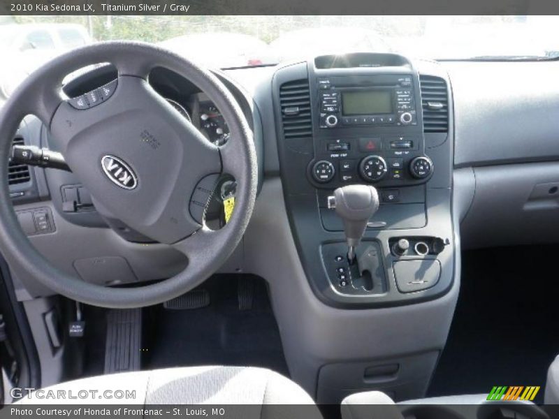 Titanium Silver / Gray 2010 Kia Sedona LX