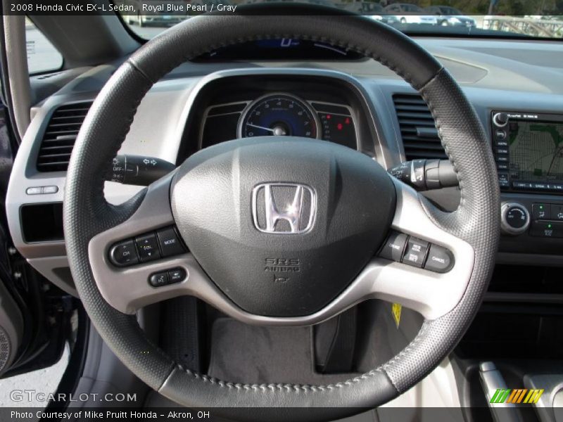  2008 Civic EX-L Sedan Steering Wheel