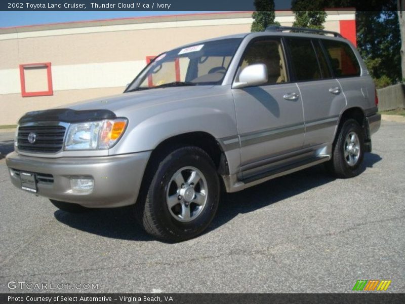 Thunder Cloud Mica / Ivory 2002 Toyota Land Cruiser