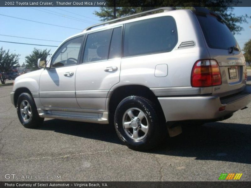 Thunder Cloud Mica / Ivory 2002 Toyota Land Cruiser