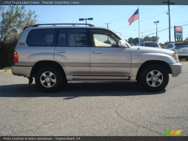 Thunder Cloud Mica / Ivory 2002 Toyota Land Cruiser