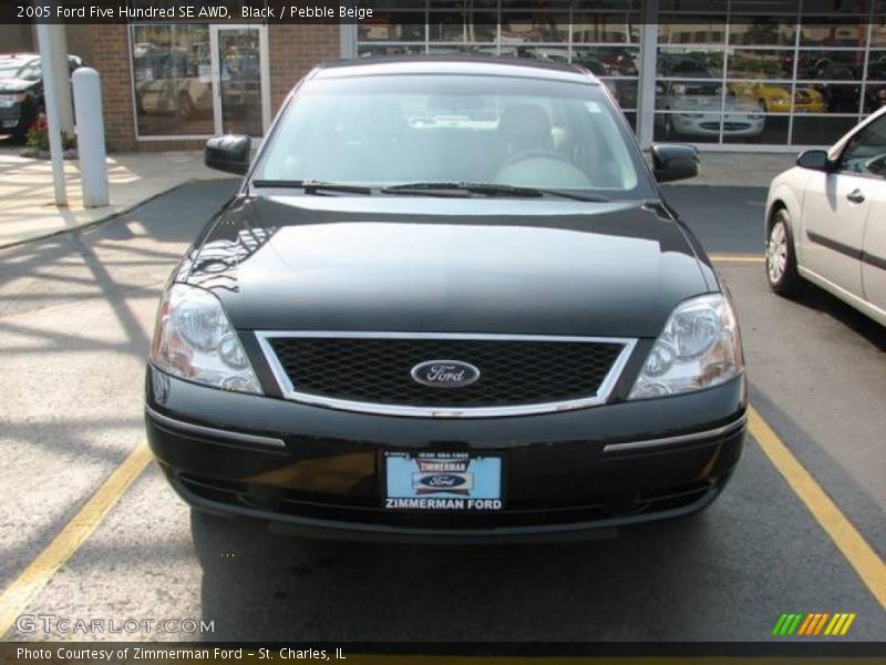 Black / Pebble Beige 2005 Ford Five Hundred SE AWD