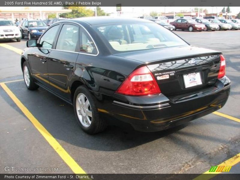 Black / Pebble Beige 2005 Ford Five Hundred SE AWD