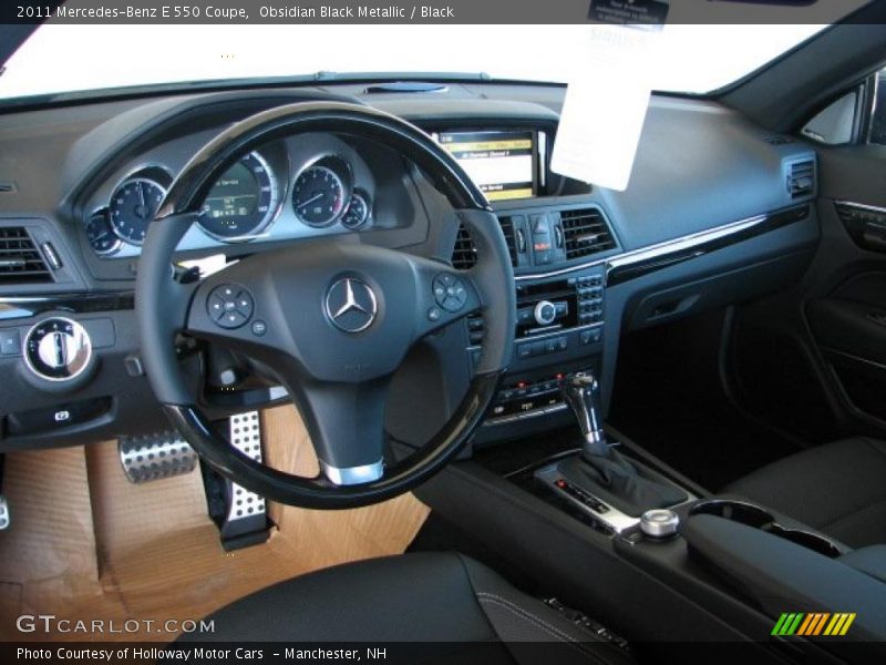  2011 E 550 Coupe Black Interior