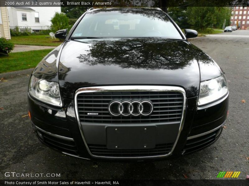 Brilliant Black / Amaretto 2006 Audi A6 3.2 quattro Avant