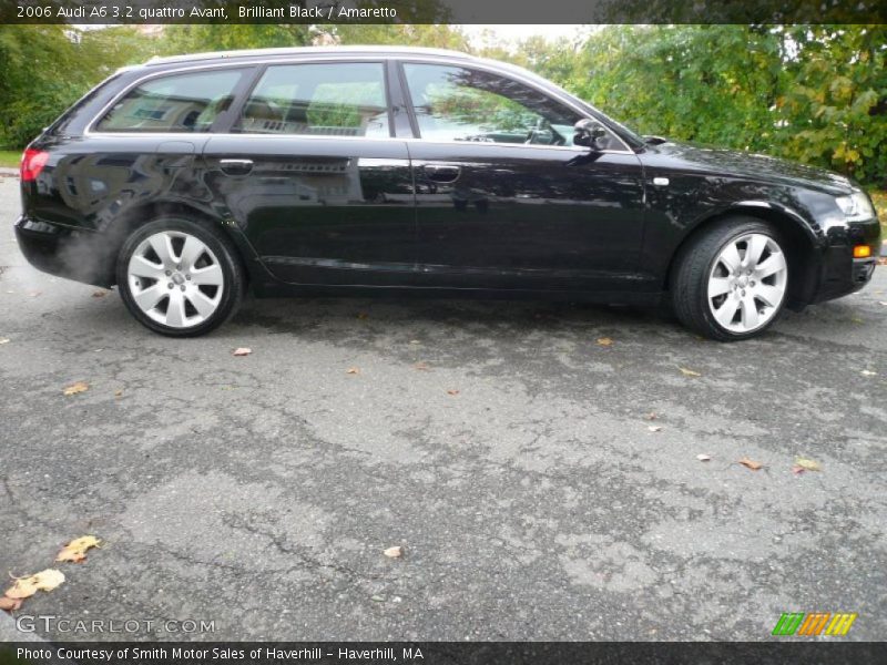 Brilliant Black / Amaretto 2006 Audi A6 3.2 quattro Avant
