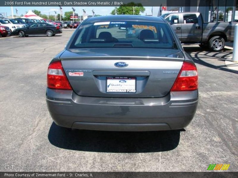 Dark Shadow Grey Metallic / Black 2006 Ford Five Hundred Limited