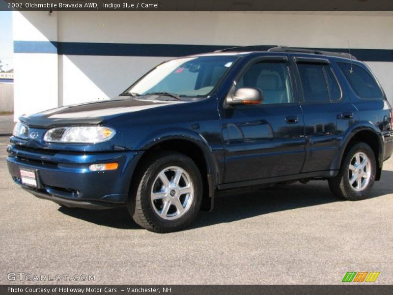 Indigo Blue / Camel 2002 Oldsmobile Bravada AWD