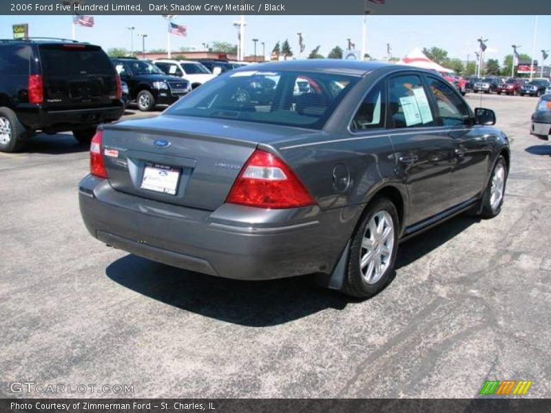 Dark Shadow Grey Metallic / Black 2006 Ford Five Hundred Limited