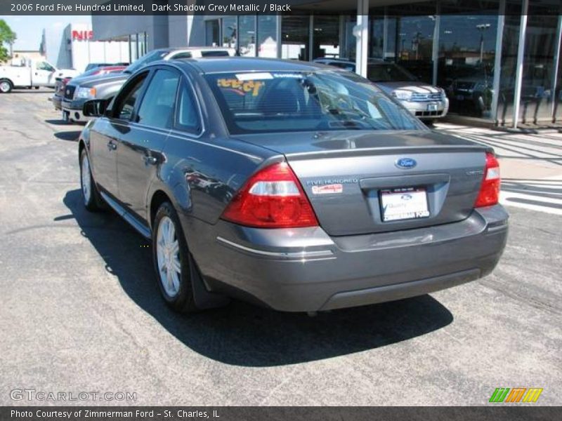 Dark Shadow Grey Metallic / Black 2006 Ford Five Hundred Limited