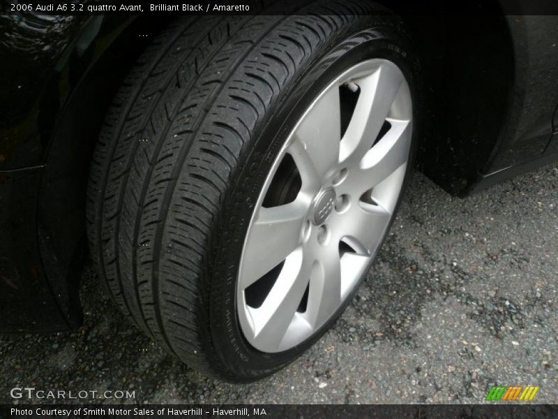 Brilliant Black / Amaretto 2006 Audi A6 3.2 quattro Avant
