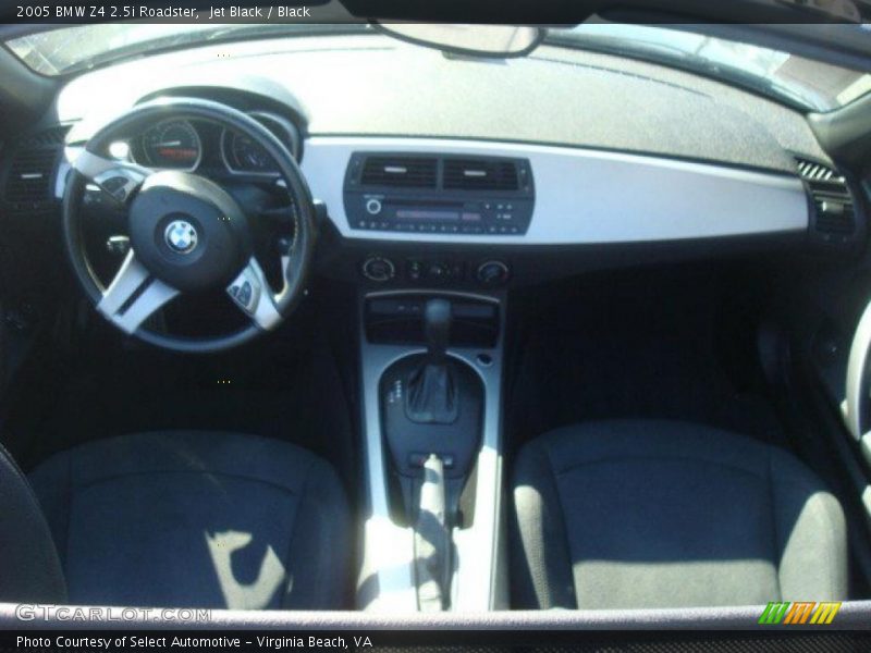 Jet Black / Black 2005 BMW Z4 2.5i Roadster