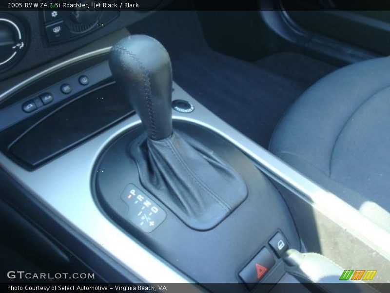 Jet Black / Black 2005 BMW Z4 2.5i Roadster