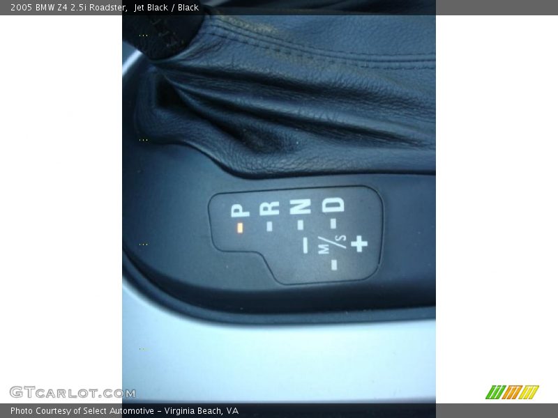 Jet Black / Black 2005 BMW Z4 2.5i Roadster