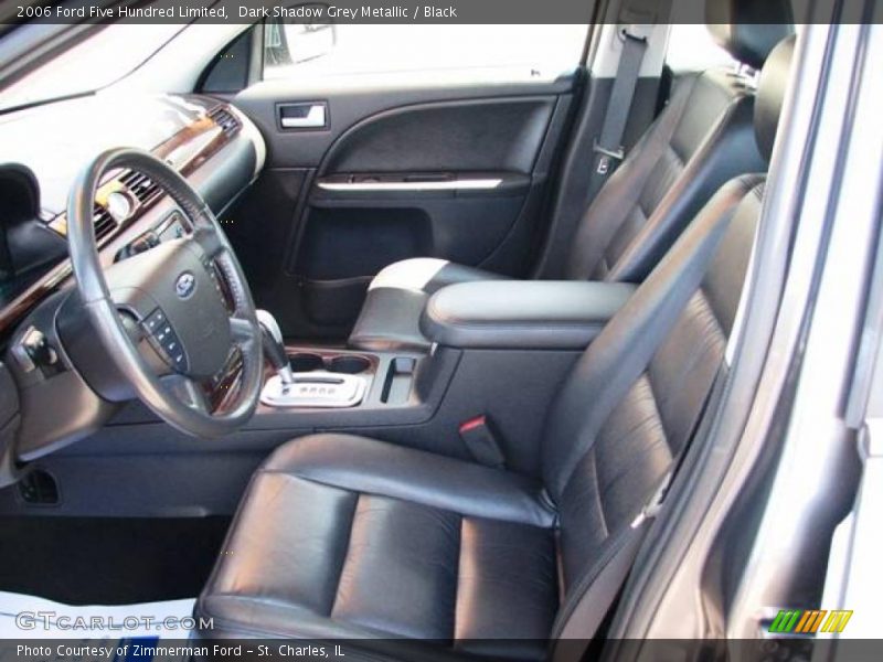 Dark Shadow Grey Metallic / Black 2006 Ford Five Hundred Limited