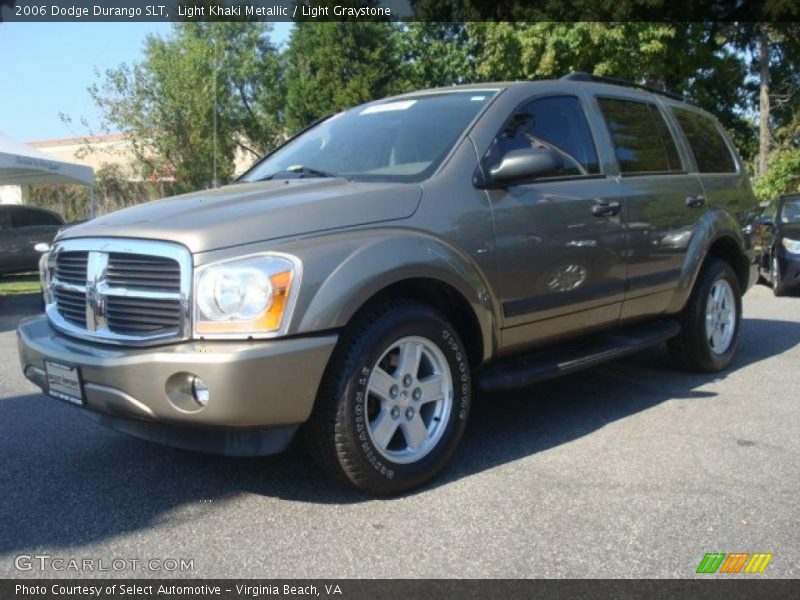 Light Khaki Metallic / Light Graystone 2006 Dodge Durango SLT
