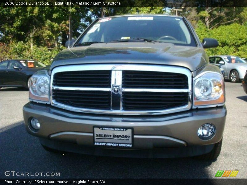 Light Khaki Metallic / Light Graystone 2006 Dodge Durango SLT