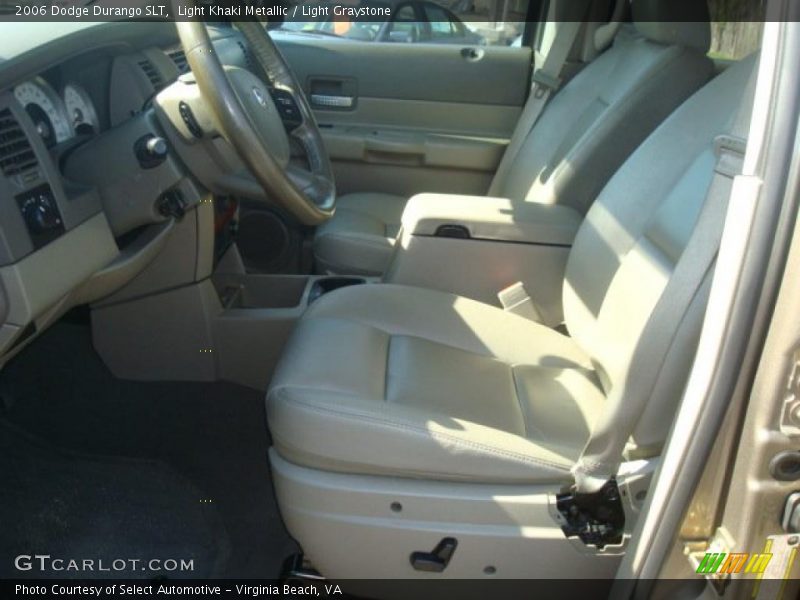 Light Khaki Metallic / Light Graystone 2006 Dodge Durango SLT