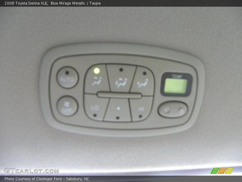 Blue Mirage Metallic / Taupe 2008 Toyota Sienna XLE