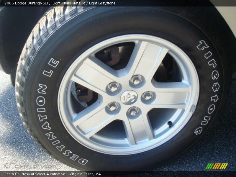 Light Khaki Metallic / Light Graystone 2006 Dodge Durango SLT