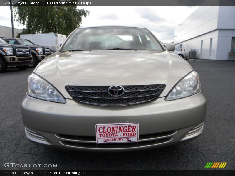Desert Sand Mica / Taupe 2002 Toyota Camry LE