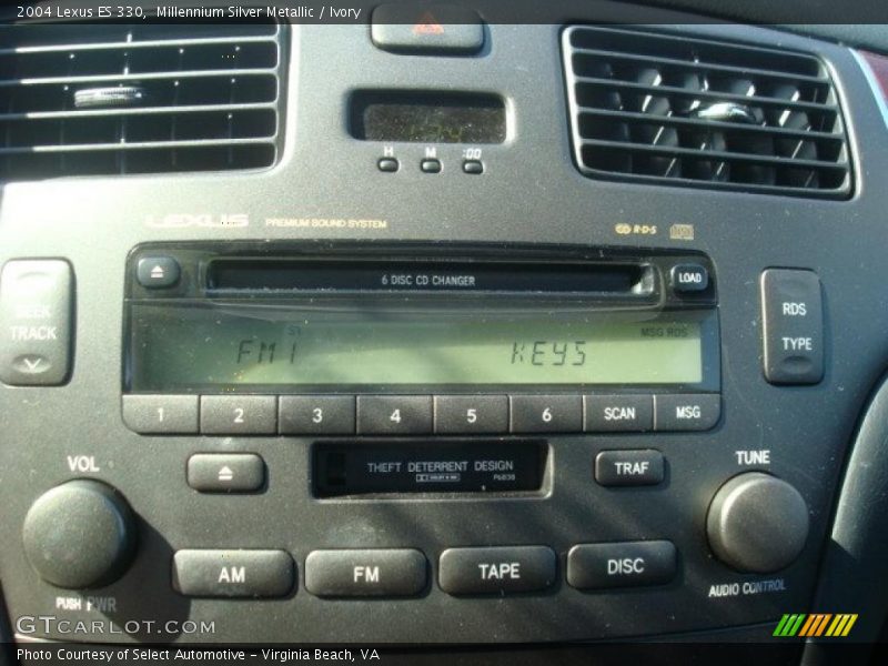 Millennium Silver Metallic / Ivory 2004 Lexus ES 330