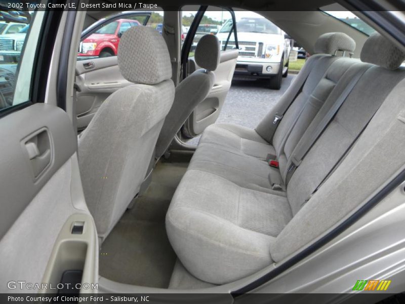 Desert Sand Mica / Taupe 2002 Toyota Camry LE
