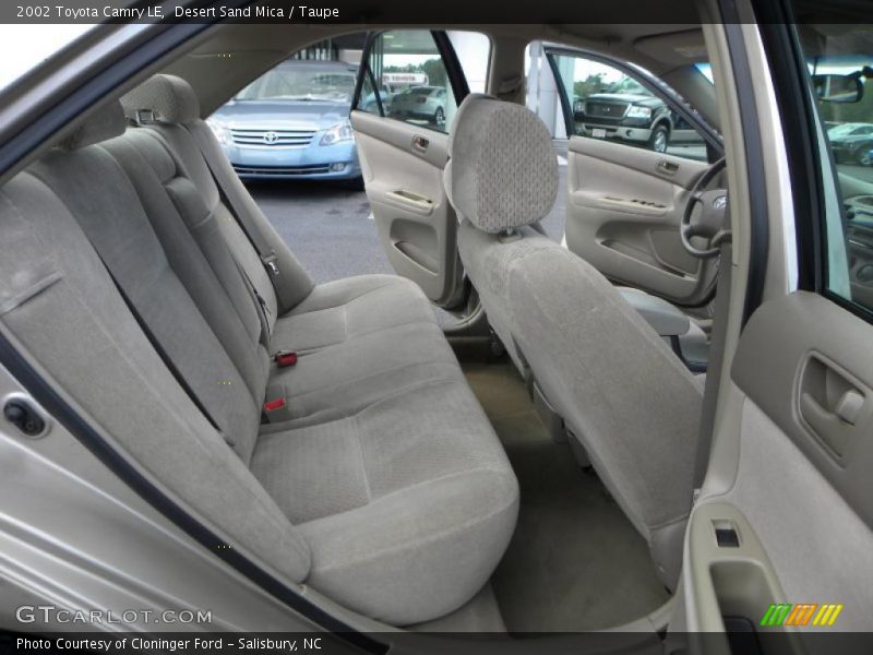 Desert Sand Mica / Taupe 2002 Toyota Camry LE