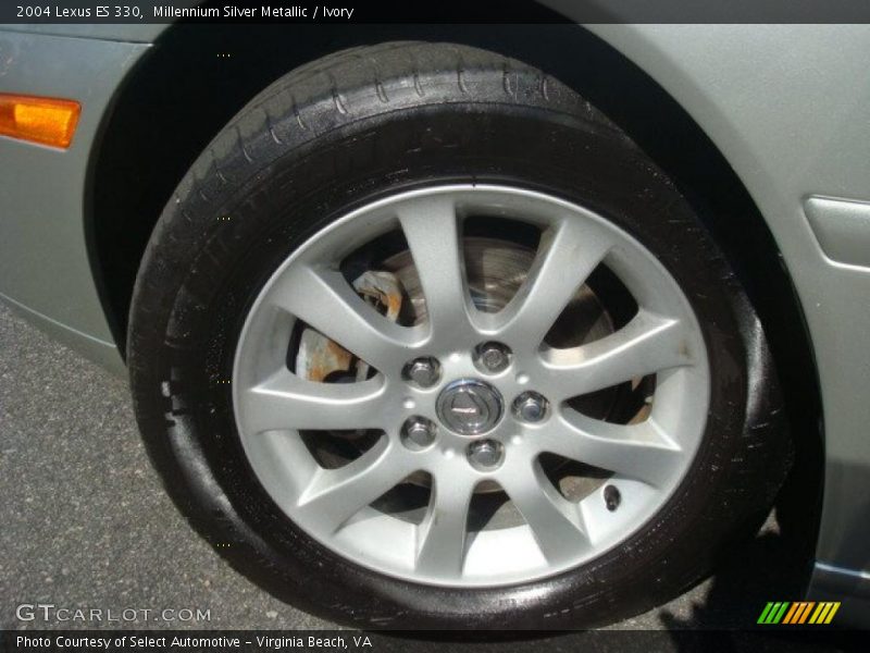 Millennium Silver Metallic / Ivory 2004 Lexus ES 330