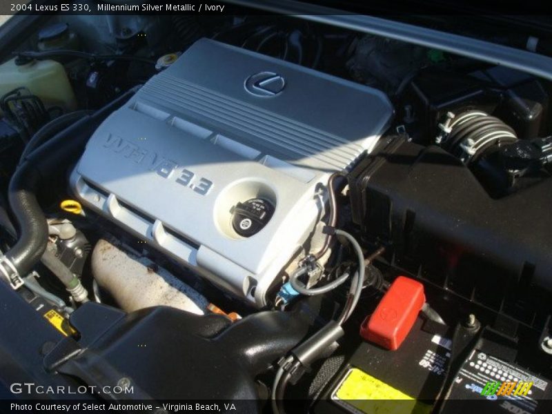 Millennium Silver Metallic / Ivory 2004 Lexus ES 330