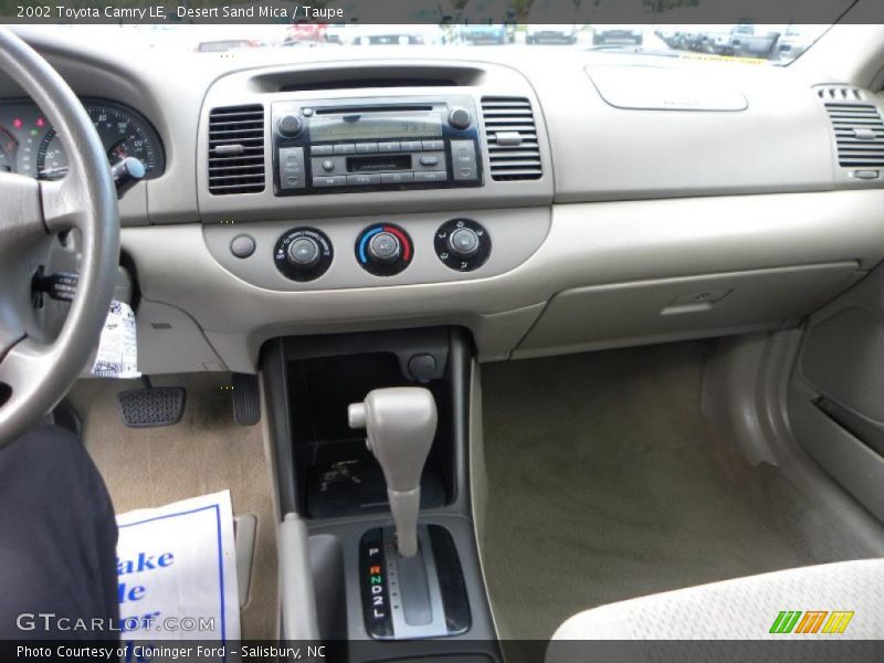 Desert Sand Mica / Taupe 2002 Toyota Camry LE