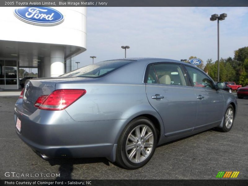 Blue Mirage Metallic / Ivory 2005 Toyota Avalon Limited