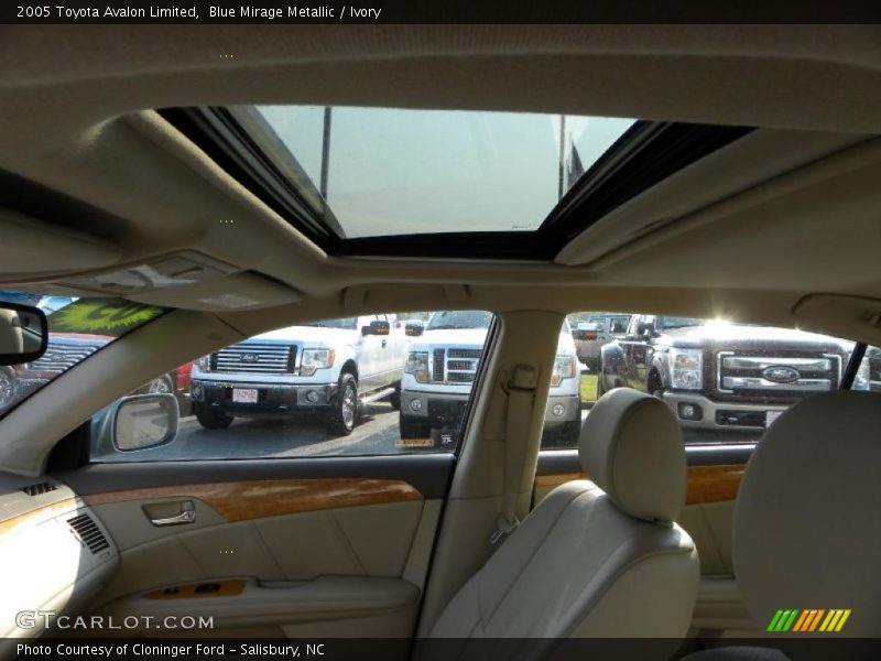 Blue Mirage Metallic / Ivory 2005 Toyota Avalon Limited