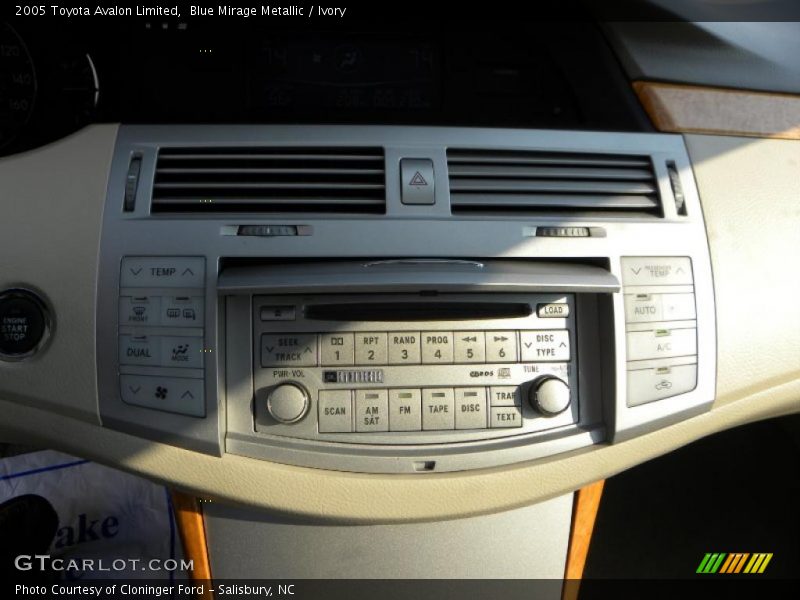 Blue Mirage Metallic / Ivory 2005 Toyota Avalon Limited