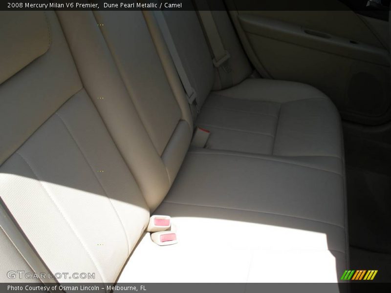 Dune Pearl Metallic / Camel 2008 Mercury Milan V6 Premier
