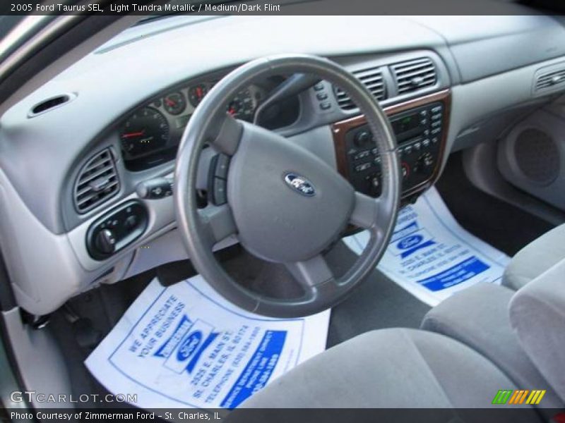 Light Tundra Metallic / Medium/Dark Flint 2005 Ford Taurus SEL