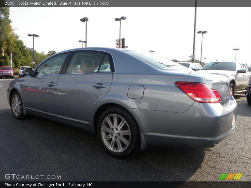 Blue Mirage Metallic / Ivory 2005 Toyota Avalon Limited