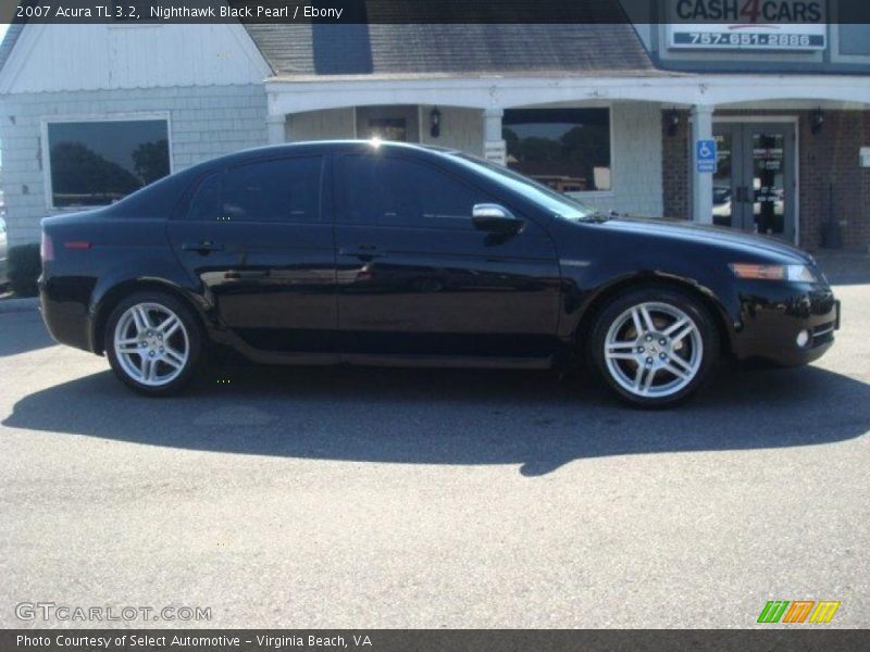 Nighthawk Black Pearl / Ebony 2007 Acura TL 3.2