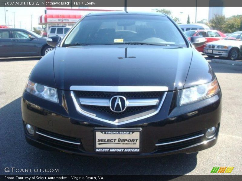 Nighthawk Black Pearl / Ebony 2007 Acura TL 3.2