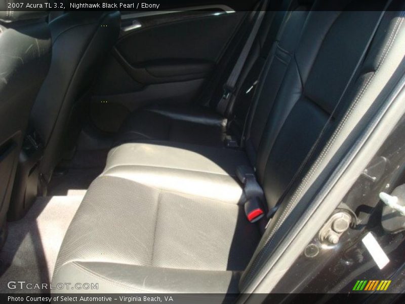 Nighthawk Black Pearl / Ebony 2007 Acura TL 3.2