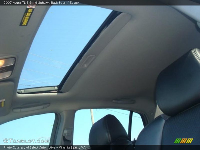 Nighthawk Black Pearl / Ebony 2007 Acura TL 3.2