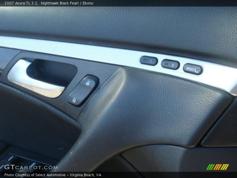 Nighthawk Black Pearl / Ebony 2007 Acura TL 3.2