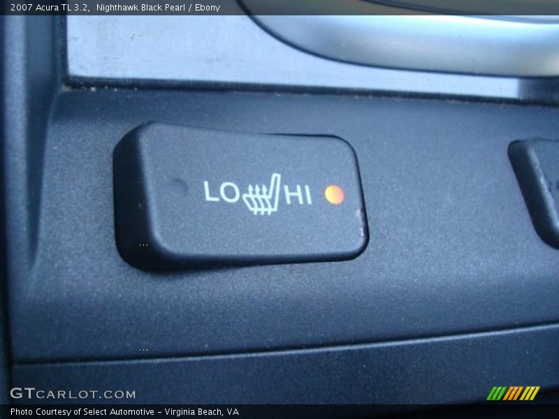 Nighthawk Black Pearl / Ebony 2007 Acura TL 3.2
