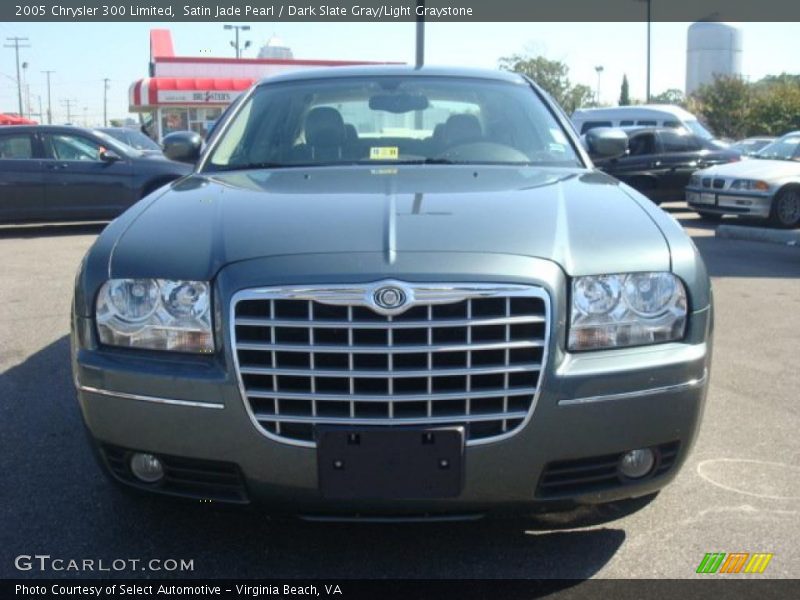 Satin Jade Pearl / Dark Slate Gray/Light Graystone 2005 Chrysler 300 Limited