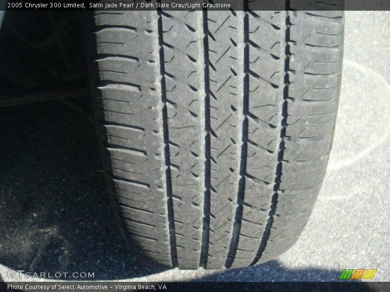 Satin Jade Pearl / Dark Slate Gray/Light Graystone 2005 Chrysler 300 Limited