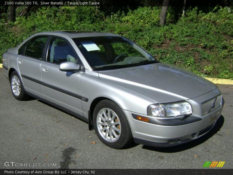 Silver Metallic / Taupe/Light Taupe 2000 Volvo S80 T6