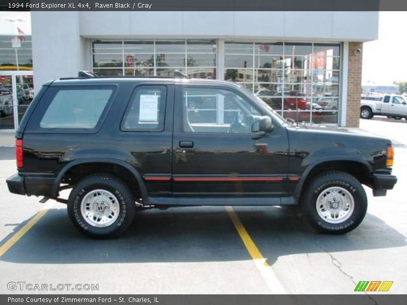 Raven Black / Gray 1994 Ford Explorer XL 4x4