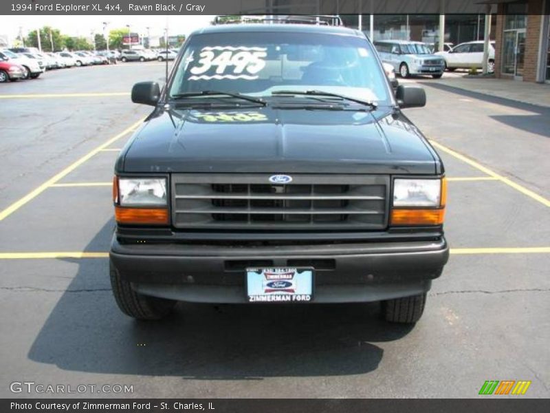 Raven Black / Gray 1994 Ford Explorer XL 4x4