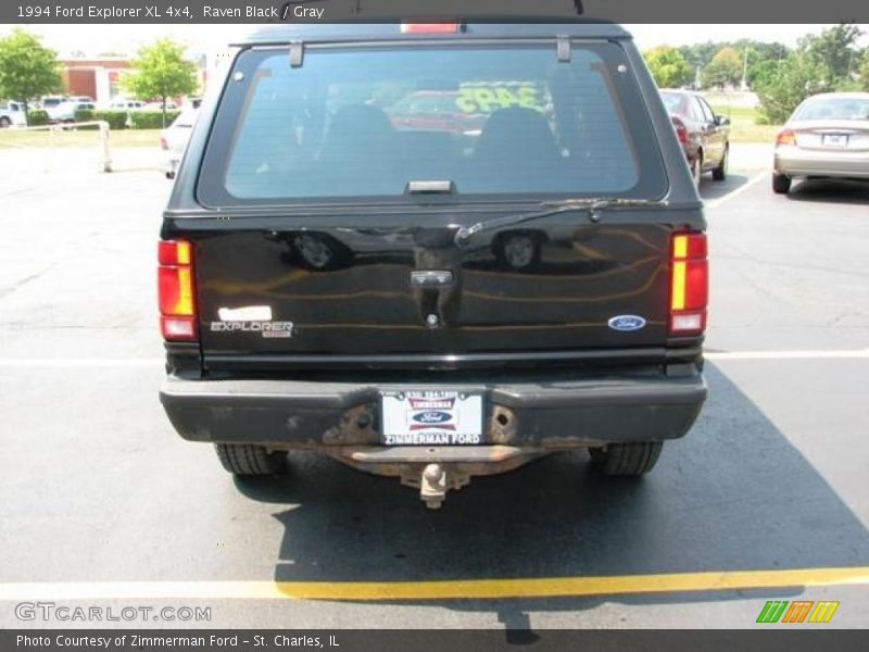Raven Black / Gray 1994 Ford Explorer XL 4x4