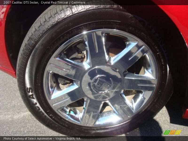 Crystal Red Tintcoat / Cashmere 2007 Cadillac DTS Sedan